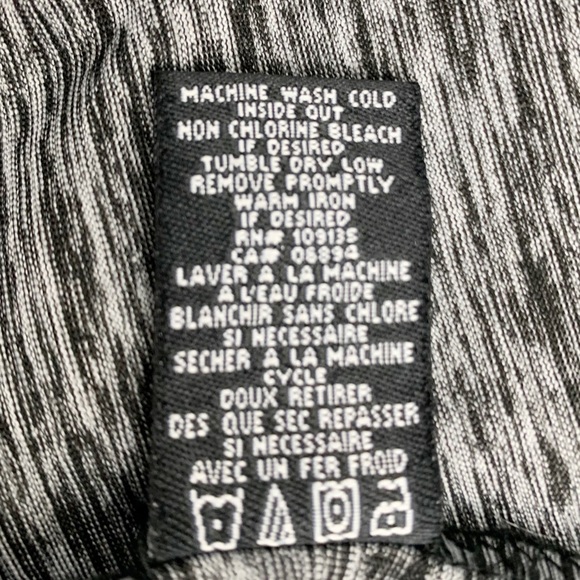 Men’s NBA Logo Graphic Gray White Tee Shirt Space-Dyed Short Sleeve size XXL - Picture 7 of 7